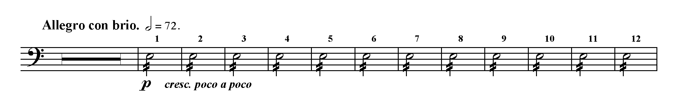 4.8. Stop time V symfonické hudb i v u ebnicích hudební nauky, se m žeme setkat s termínem generální pauza.