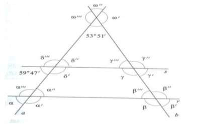 Příklad 16 : Přímka AB protíná rovnoběžné přímky MN a OP postupně v bodech X; Y. Úhel MXA je 60. Bod O leží v polorovině ABM.