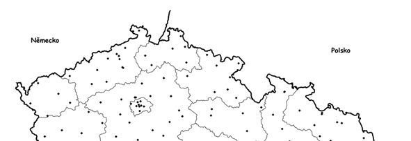 THE SCIENCE FOR POPULATION PROTECTION 2/2011 PŘÍSPĚVKY detektory s měřicím rozsahem příkonů od 10nSv/h do jednotek Sv/h, detektory jsou umístěny ve výšce 2,5 metru nad zemí.