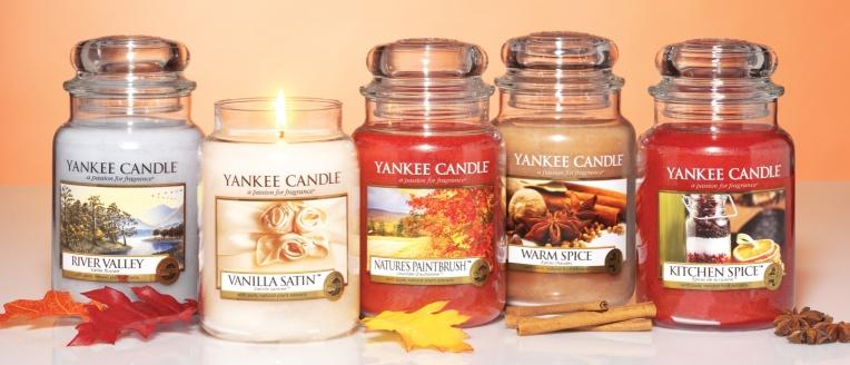 NOVINKY PODZIM_2011: Vůně jídla a koření (kategorie Food and Spice) od Yankee Candle jsou v největší oblibě pr{vě na podzim.