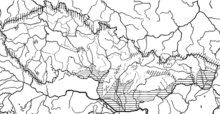 Nûmecka) neï GRADMANN, opírající se o pozorování v Nûmecku jihozápadním, jak upozornil kriticky H. STRA- KA v 2. vydání Arealkunde na stranû 256 (WALTER & STRAKA 1970).