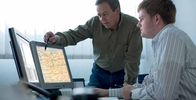 Jednotlivé služby FleetBoard Management vozidla Kompletní dokumentace Vašich cest. Mapping a FleetBoard Track&Trace: Přehled o vozidlech v jakoukoli dobu.