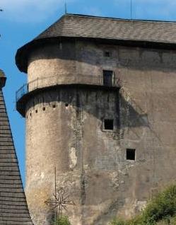 Obrázek 3: Oravský Podzámok, Oravský hrad, pohled na