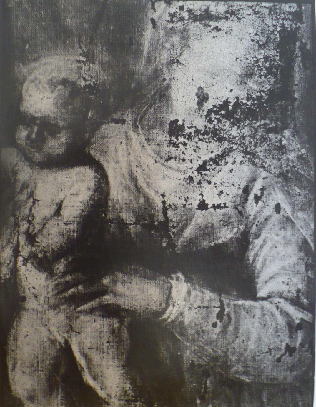 Obrázek 37: Jan Breughel st., Krajina, olej, plátno, MUO - AMK. Stav doplňků. Foto: NPÚ ÚOP Kroměříž.