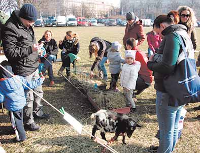 společnost Festival zdravých a domácích produktů se vrátil Po zimní přestávce se v sobotu 7. března na Vítězné náměstí v Dejvicích, takzvaný Kulaťák", znovu vrátily oblíbené Farmářské trhy.