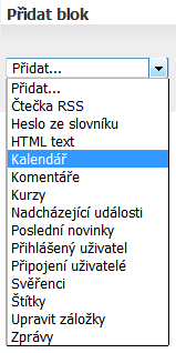 Úprava: Pro úpravu Moje stránka zvolte v levé části bloku Navigace > Moje stránka. Ta se zobrazí uprostřed a nyní zvolte Upravit tuto stránku v pravé horní části (zelené záhlaví) stránky.