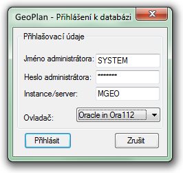 3 Administrace databáze Pro administraci databáze slouží program DBInstall, který se nainstaluje současně se systémem GeoPlan a je možné ho spustit z menu Start GeoPlan DBInstall.