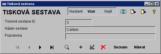 WinQbase MEATEST 2.3 Parametry kalibrace Funkce umožňuje nastavení číselníků pro kalibrační listy. Číselníky jsou společné pro všechny skupiny měřidel.