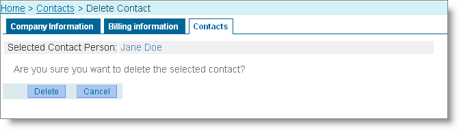 52 Příručka pro průmyslového uživatele nástroje REACH-IT Verze 2.1 Obrázek 66: Potvrzení o přidání nového kontaktu 5.3 Změna existujícího kontaktu Kontakty je možné měnit.