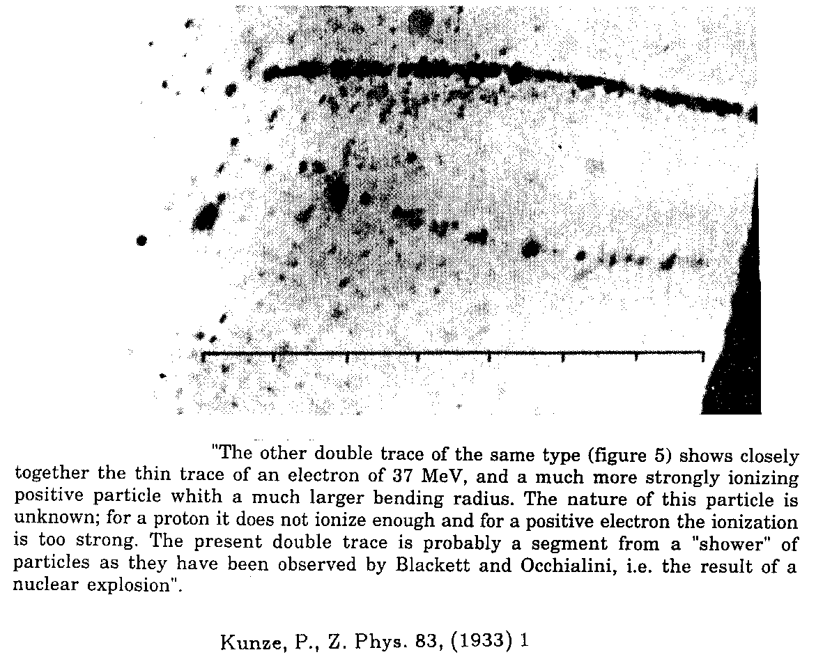 Objev mionu a pionu 1937, Anderson a Neddermayer objevili novou silně ionizující částici v kosmickém záření mion Neočekávané chování nositel nového náboje.