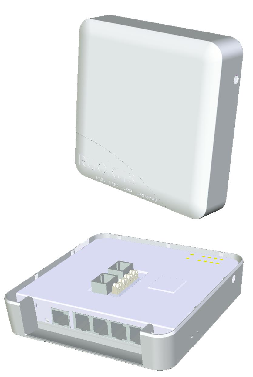 ZoneFlex 7055 802.11a/b/g/n, dual-band konkurentní 2x2:2 1. dvou rádiový zásuvkový přístupový bod Až 600 Mbps teoretická propustnost Gigabit Ethernet Uplink port s PoE vstupem (802.