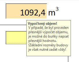 Rozhraní programu Legenda: Buňka pro vložení hodnot z PENB Nutno věnovat zvýšenou pozornost při zadávání Buňka pro zadání energonositele Tlačítko pro posun o krok zpět Tlačítko pro posun o krok vpřed