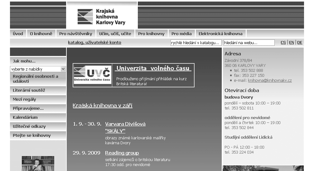 Krajské knihovny Krajská
