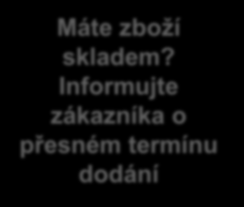 Při návrhu eshopu nezapomeňte Propagace konkurenčních výhod Konkurenční výhody propagujete napříč celým