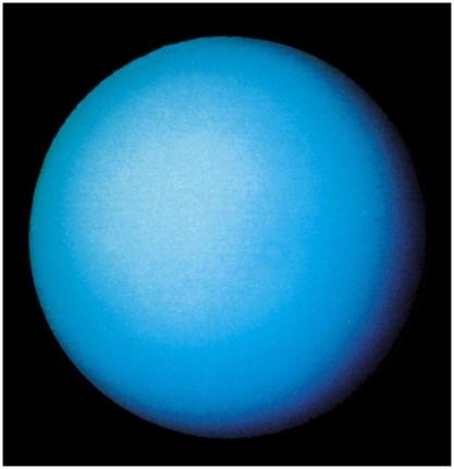 Uran Uran (Uranus) je sedmá planeta od Slunce, třetí největší a čtvrtá nejhmotnější planeta ve sluneční soustavě.