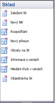 Navigátor Každý z filtrů (či jejich kombinaci) aplikujete tlačítkem, filtr zrušíte tlačítkem. Navigátor V levé části obrazovky se nachází tzv. navigátor.