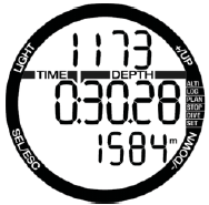 3.2.4 Deník pro režim APNOE Chromis organizuje trénink potápění v režimu APNOE specifickým způsobem pro snadnější čtení dat.