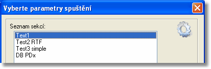 Spouštěcí parametry programu 5 Formix.exe "c:\formix\predlohy\pošta\podací lístek.fix" c:\db\tab2.csv 2 - tento příklad otevře formulář podacího lístku, napojen na databázi tab2.