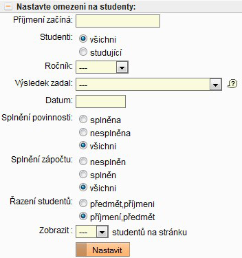 V případě, že by se studenti stále nezobrazovali, nezapsali si předmět pod tímto kódem, ale pravděpodobně pod jiným.