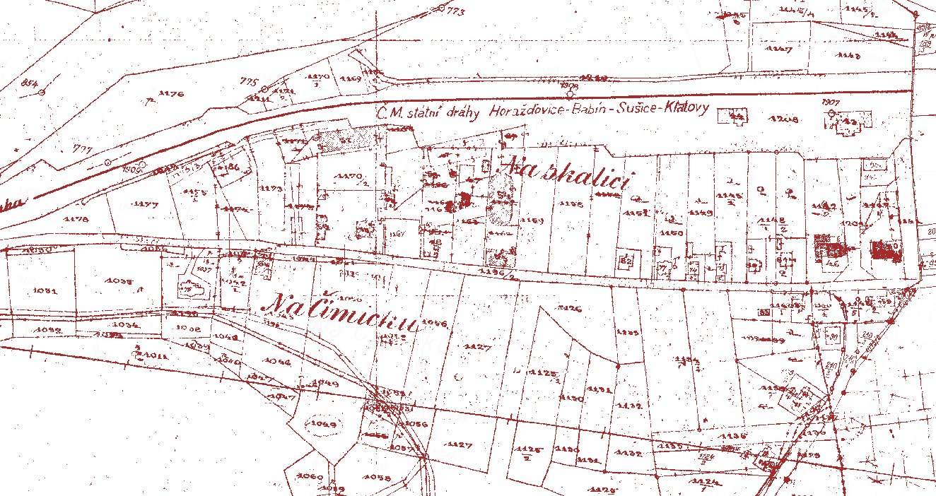 KATASTRÁLNÍ MAPA