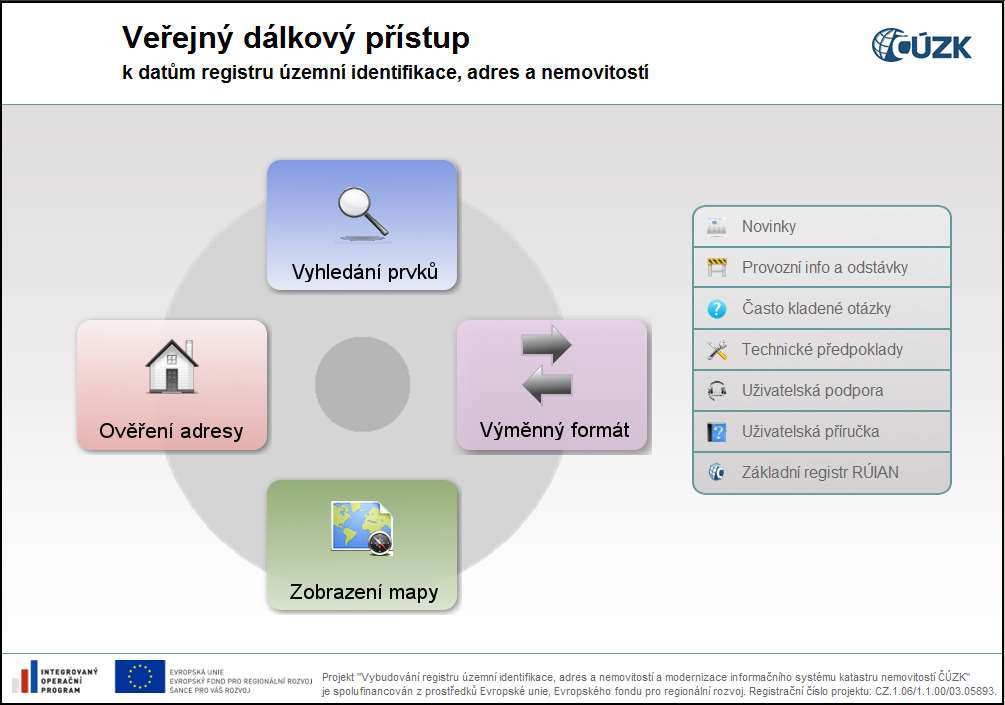 Staho á í VFR Přístup é z ela ol ě a ez o eze í Ope Data Te to é sou or jaz ku