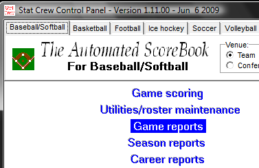 13. Aktivovat přenos statistik na web Game Reports v okně Control Panel je třeba zapnout Game Reports, který zajistí
