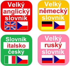 Slovník PCT pro ios, verze 2.x LangSoft 2014, www.langsoft.cz/ios.htm Popis ovládacích prvků, nastavení slovníku str. 1 Hledání ve slovníku, člen a typ, klávesnice... str. 2 Úpravy slovníku, okno Editace, psaná výslovnost str.