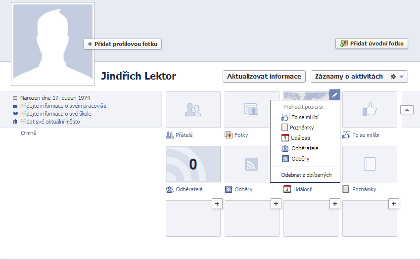 uživatele může zablokovat, případně mu zrušit účet na Facebooku. Ale protože Facebook nemá žádné české zastoupení, ani nikoho kdo by uměl česky, je vše ještě více komplikované.