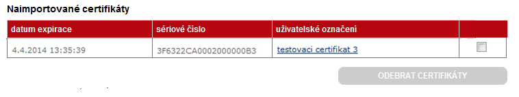 2.1.2 Nastavení automatického stahování V oddílu Nastavení automatického stahování můžete nastavit dostupnost rozhraní pro aktuálně přihlášeného majitele služby.