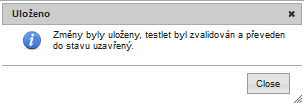 Obrázek 102 Seznam kandidátních úloh pro slot šablony testů Seznam kandidátních úloh je možné filtrovat podle typu úlohy, stavu úlohy a katalogu úlohy.