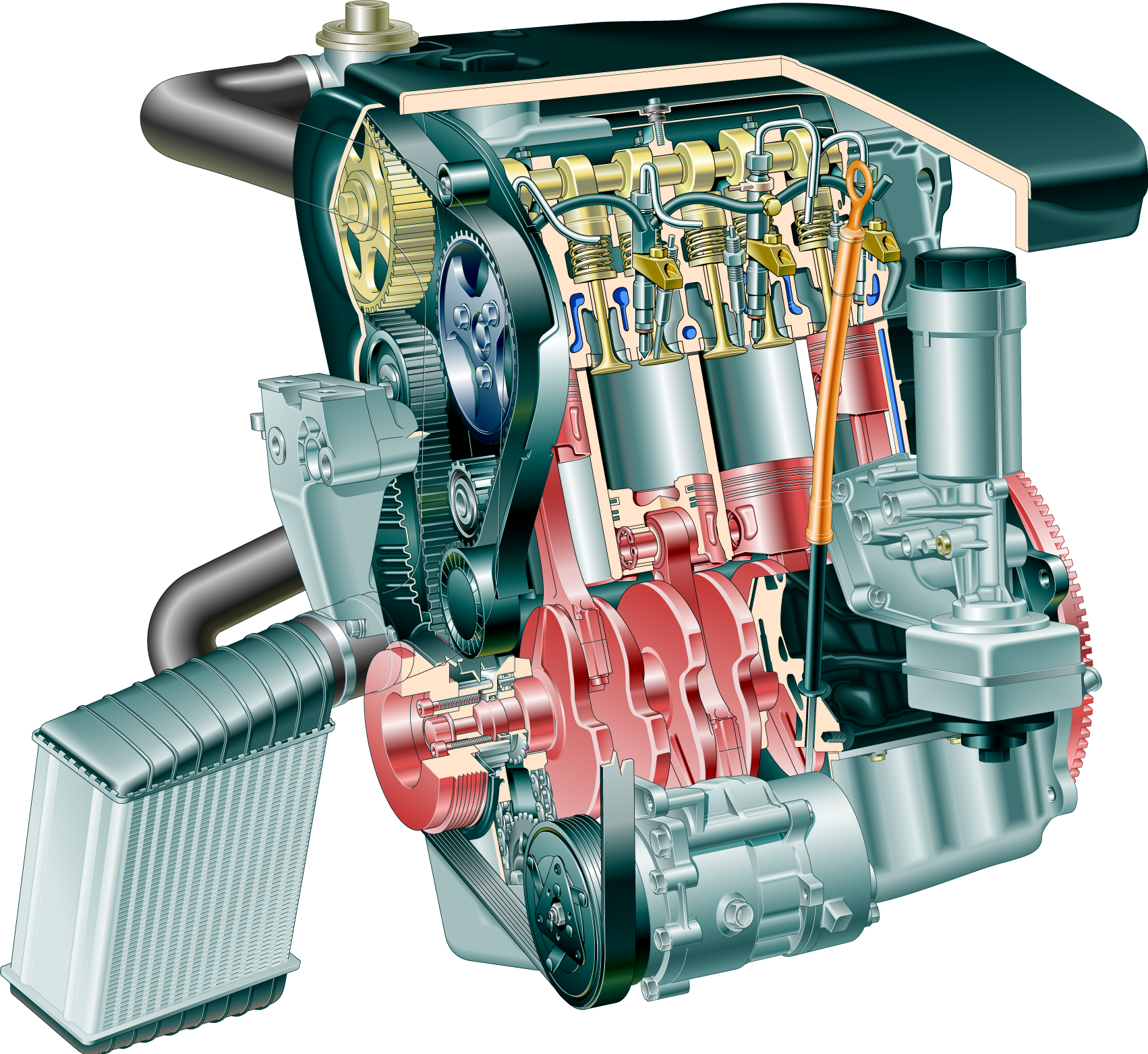 Vznětový motor TDI kód AGR SP