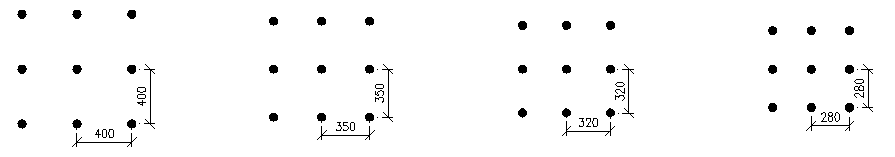 Kotevní plán Tepelná izolace 1000 x 500 mm 6ks/m2 8ks/m2 10ks/m2 12ks/m2 Kotevní plán Přes sklotextilní síťovinu 6ks/m2 8ks/m2 10ks/m2 12ks/m2 Doporučení pro vrtání otvorů pro montáž talířových