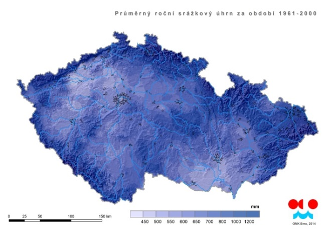 půdy a porostu, které ovlivňují energetickou bilanci a proudění vzduchu. Výsledkem výpočtu je potenciální evapotranspirace za podmínek, kdy je povrch trvale vlhký.