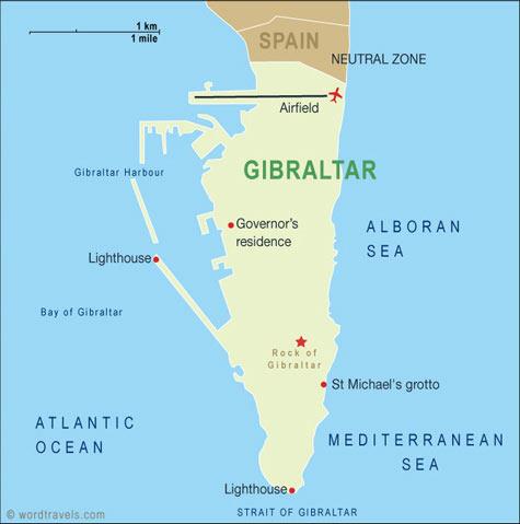 Gibraltar závislé území