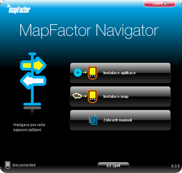 Instalace Pocket Navigátoru