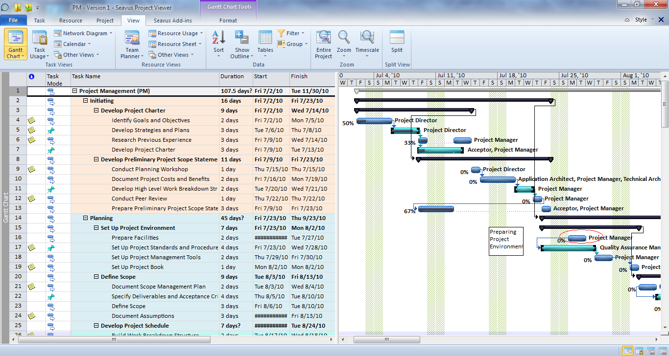 Microsoft Project. Tato podmnožina informací je uložena v plánu projektu Microsoft Project (soubor.