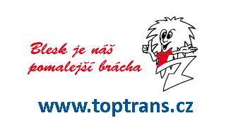 K Letišti 1792/1, 664 51 Šlapanice u Brna Tel.: 548 138 560-1, Fax: 548 138 564, 562 Mobil: 602 516 414 depo600@toptrans.cz GPS: 49 10 8.489 N, 16 43 37.