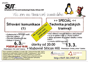 Silicon Hill Výroční Zpráva 2007 20 atd. Některé z těchto seminářů je možné shlédnout ve video archivu projektu AVC SH.