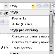 Úprava textu Úprava textu se provádí pomocí akce Upravit text v panelu nástrojů. Po kliknutí na nástroj je zobrazen formulář s editorem podobným editoru Word.