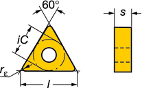 Břitové destičky s negativní geometrií Břitové destičky s negativní geometrií - T-Max P Trojúhelníkové Břitové destičky - Pokročilé řezné materiály TNA, TNMA K S H CC CC CC CC CB CC CC CC CB CB CB CB