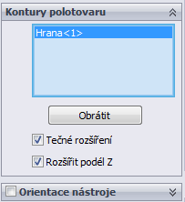 Tím zabraňuje obrábění plnou šířkou nástroje pomocí postupného odebírání materiálu ze zbývajícího obrobku.