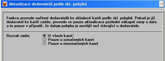 Změny ve skladové kartě 4.1.1. Logické příznaky Celkem 5 logických příznaků, jejich používání lze nastavit v menu Sklady-Nastavení.