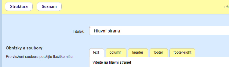 3 1 2 Samostatná podstránka každé novinky obsahuje kromě obrázku a krátké anotace i podrobnější text.