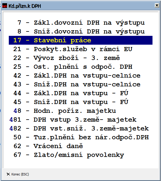 Pole 105 Pole 107 Zlato 1 67 Emisní pov. 1 67 Šrot/odpad 57 0 Stav.