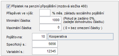 5 Na kartě pracovníka na záložce Děti se vyplňují údaje o vyživovaných dětech: Pokud bude Jeníček v tabulce označen jako 2. dítě (sloupec Poř.