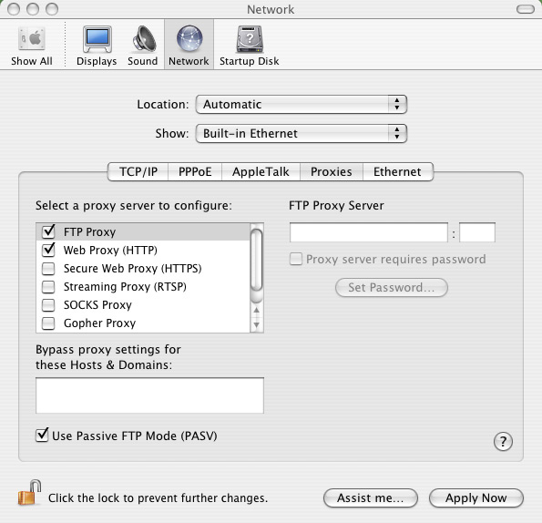 3. Na obrazovce Nastavení místní sítě (LAN) zrušte zaškrtnutí políčka Use a proxy server for your LAN (Použít pro síť LAN server proxy). 4.