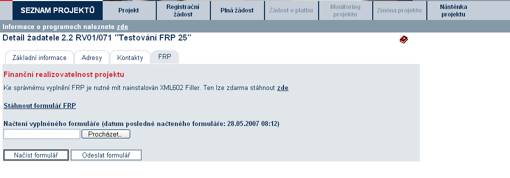 Finanční kalkulačka nástroj pro předběžné hodnocení Ekonomické hodnocení projektu je prováděno na základě údajů, které žadatel vyplní do příslušných formulářů v eaccountu.