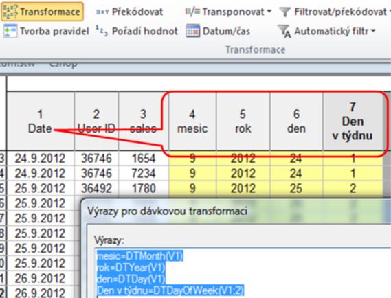Příprava dat v softwaru Statistica Software Statistica obsahuje pokročilé nástroje pro přípravu dat a tvorbu nových proměnných.