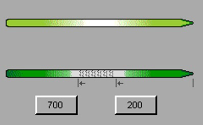 Easy go režim 6.1.2 Výběr typu Výběr typu se provádí dotykem na grafiku [2] na hlavní obrazovce.