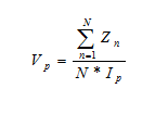 Základní vzorec pro výpočet je: V p průměrná výnosnost projektu n jednotlivé roky ekonomické životnosti Z n
